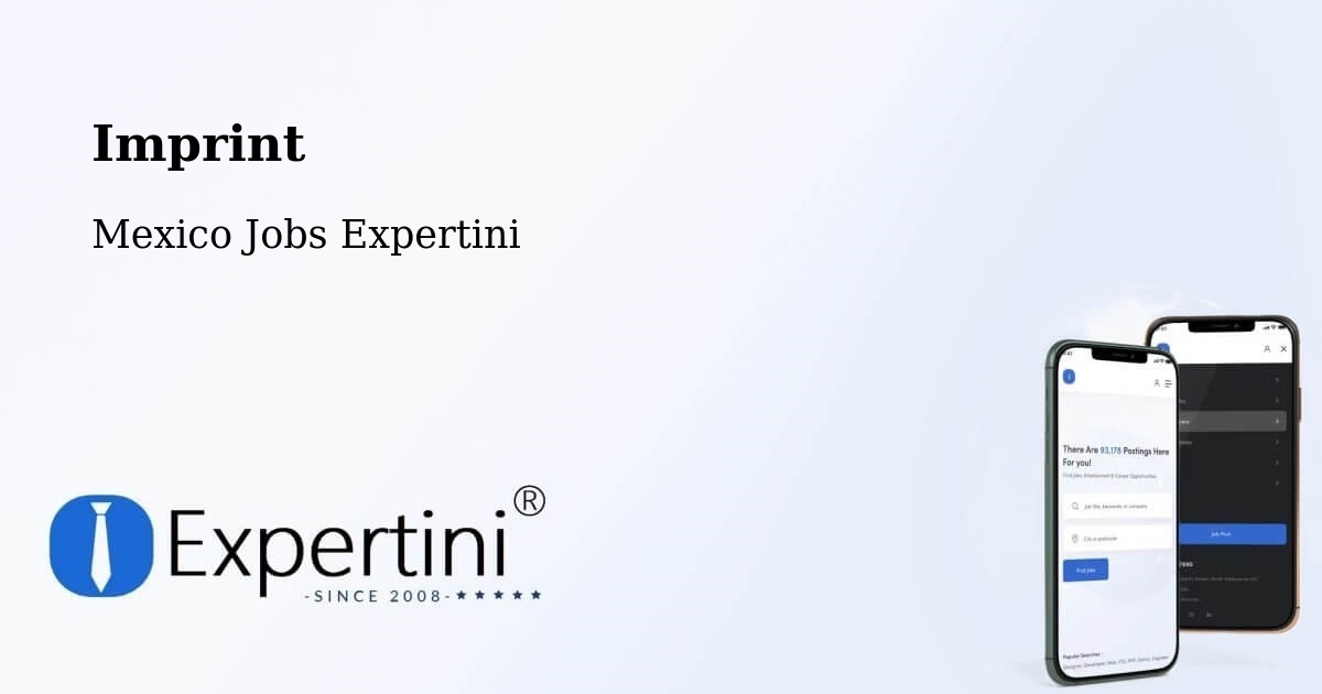 Imprint – Los Algodones - Mexico Jobs Expertini